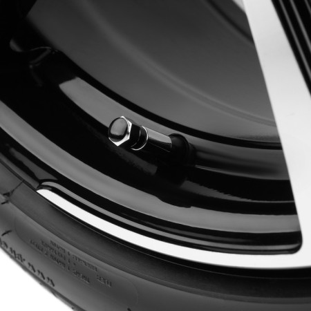 Torso valve cap, black, set 4 pcs-1