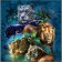 Diamond mosaic "Wild Cats" 45 × 45 cm, 40 colors