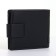 Male purse on a magnet, black color