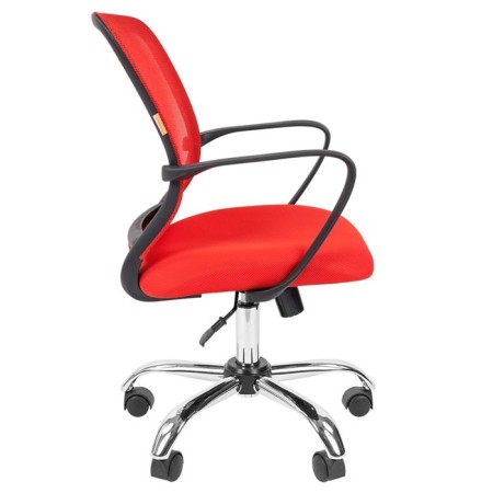 Office chair "Chairman" 698 TW-69 chrome, red-1
