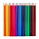 Pencils 24 colors, in a tube metal, hexagonal, wooden, landscape