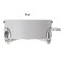 Lamp "Snack" 3xLED 3W 4000K IP66 white 9.3x4.5x9.3 cm