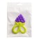 Baby teether for teeth children's “fruit-berries”, mix