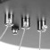 Chandelier 2685/3 LED 170W 3000-6000K black and gold 80x80x40 cm Bayerlux