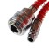 Spiral air matrix hose, with quick -detachable connections, 1/4m, 10 m
