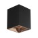 Lamp "Cube" LED 4000K 10W DIM220 Black gold 7.5x7.5x9.5cm