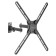 Wall bracket for LED/LCD TVs Kromax Corbel-7
