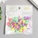 Beads for creativity plastic "Crown. Pastel colors" set 44 pcs 15 g 1.3x1 cm