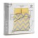 Bed linen Ethel 1.5 joint venture "Yellow Chevron" 143x215 cm, 150x214 cm, 70x70 cm -2 pcs