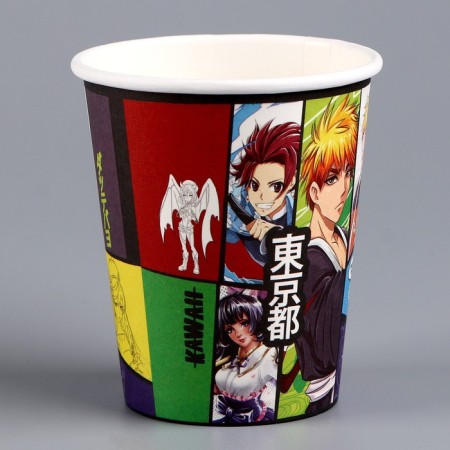 A single -single paper glass "anime", 250 ml-1