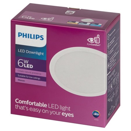 Lamp built -in era 6500k, 420lm, white color