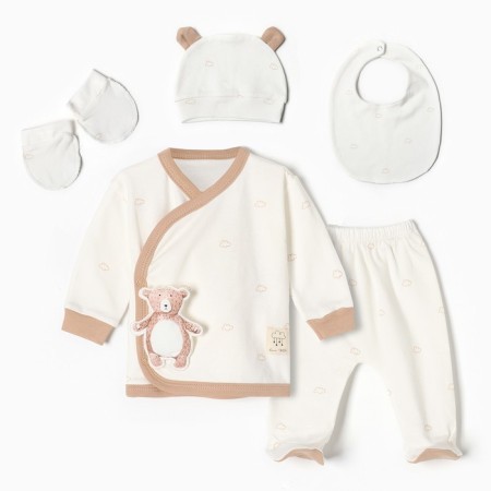 Kit for children (5 items), white color, height 62 cm