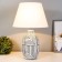Table lamp 16311/1GR E27 40W gray 27x27x44 cm Risalux