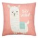 Pillowcase decorative Ethel "Lama" 40x40 cm, velor