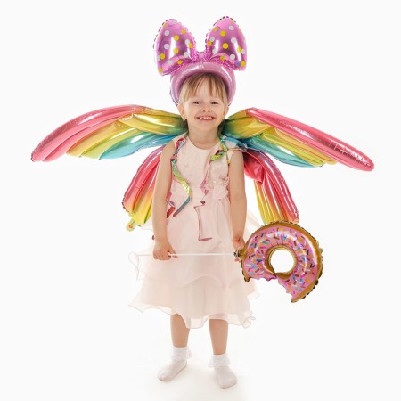 Set of foil balls "Carnival set. Pink ", 3 pcs.-1