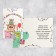 Average card "Happy Birthday", 12 x 18 cm