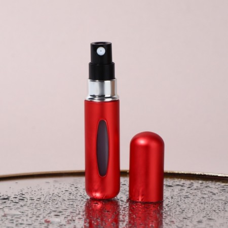 Perfume atomizer, with a sprayer, 10 ml, red color-2