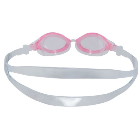 ATEMI B503 swimming glasses, silicone, pink/white color-2