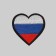 Thermal appliance "Heart", 7.5 × 7.5 cm, Tricolor color