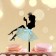 Topper "Girl" with a crown