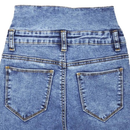 Jeans for girls, height 158 ​​cm, blue color-3
