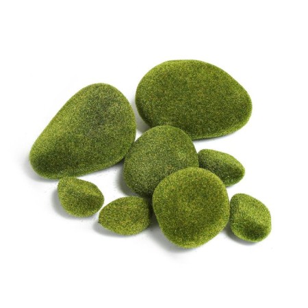 Moss Artificial "Stones", set of 8 pcs., Greengo-9