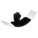 Spinning rod box on the KS-1 belt, 33 x 17 x 4 cm, black