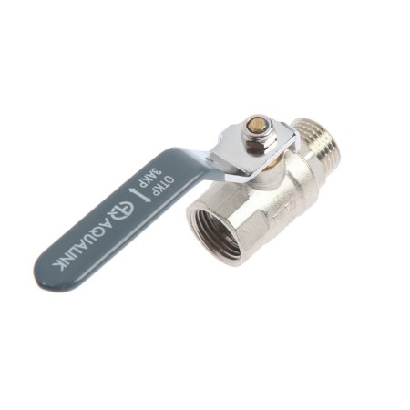 Ballic Aqualink, PN 50 tap, internal/outer thread 1/2 ", lever, nickel.-1