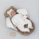 Kinderlitto Pushstik Mishka, 3 objects, height 50-56 cm, cappuccino height.