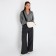 Cross-Bodi Bag on a zipper, beige color