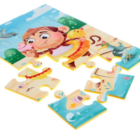 Soft puzzle A5 "Summer"-2