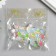 Acryl Busina "Rainbow with stars" MIX 2.1x2.9x2.9 cm
