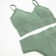 Female set (top, panties) color green, size 42-44