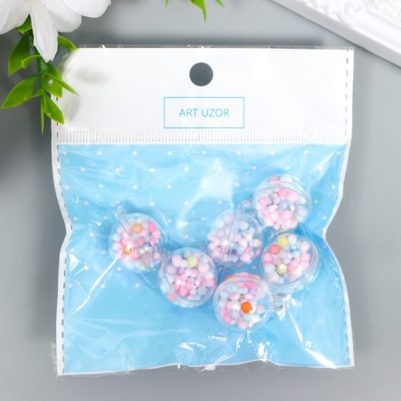 Suspension for creativity Plastic "Ball - Balls" 2.5x2 cm-2