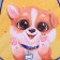 Baby backpack nazamok "Dog", 30 x 25 cm