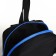 Textura zipper on the zipper, external pocket, black/blue color