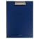 The folder-planet with A4 clamp, 1.3 mm, Erichkrause Matt Classic, plastic, with an inner pocket, blue