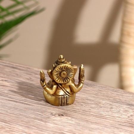 Souvenir "Ganesha" brass 5 cm-3