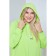 Female dress, size 66, color light green