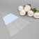 Packet stoop for flowers, with non -woven material, 26+7x37 cm, blue