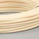 Smooth artificial rattan 6 mm 100 m half a pipe (ivory)