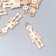 Decor for creativity Metal, Emal "Skeleton" White 2.5x0.9 cm