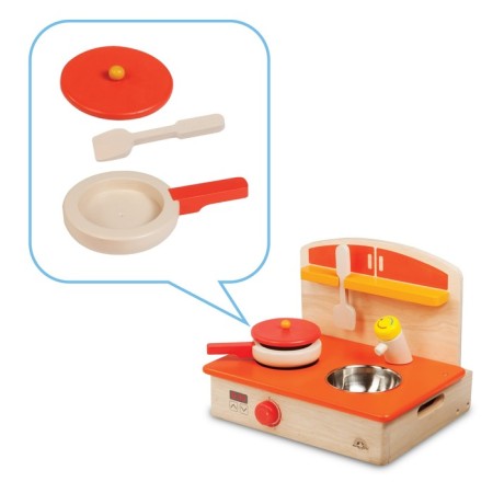 Wonderworld Game Set "Mobile Kitchen", with accessories-1