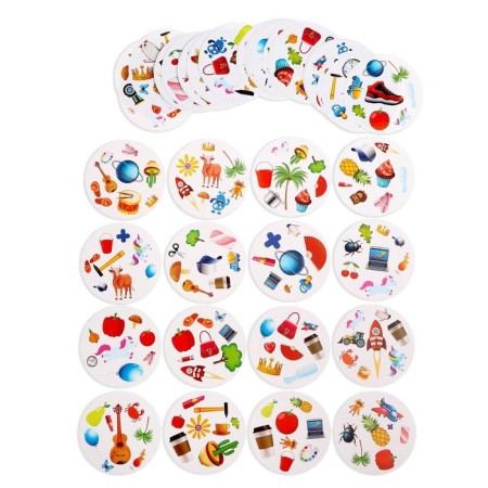 Board game "Dubbl. All play ", 55 plastic cards, 2-4 players, 5+-2