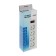 Luazon Lighting network filter, 4 sockets, 1.0 m, 2200 W, 3 x 0.75 mm2, 10 A, 220 V, black
