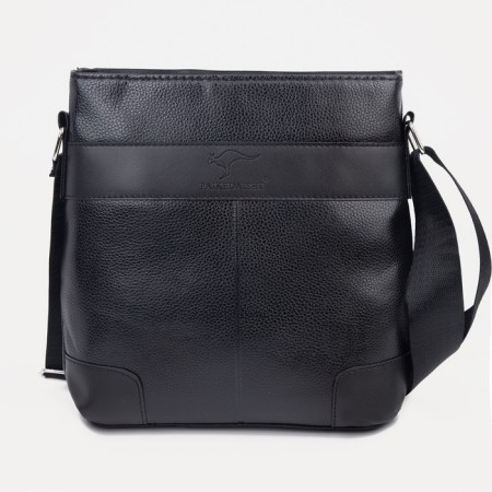 Male bag, black color