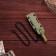 Arkell knife-cords 9cm, blade 50mm/1.5mm, green