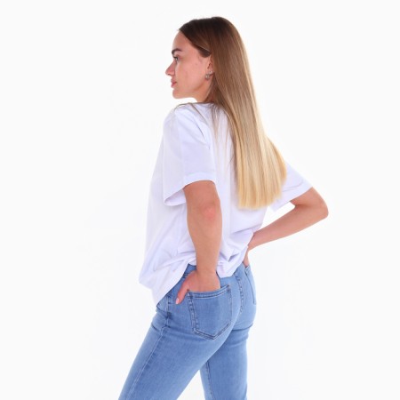 Women's jeans, the color is gray-blue, size 48 (28)-2