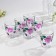 A set of mugs "Pink petals", 250 ml, in gift packaging, 6 pcs, mix