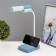 Lancer table lamp LED 3.5W USB AKB Sine-Lazurnaya 11x15x45 cm Risalux